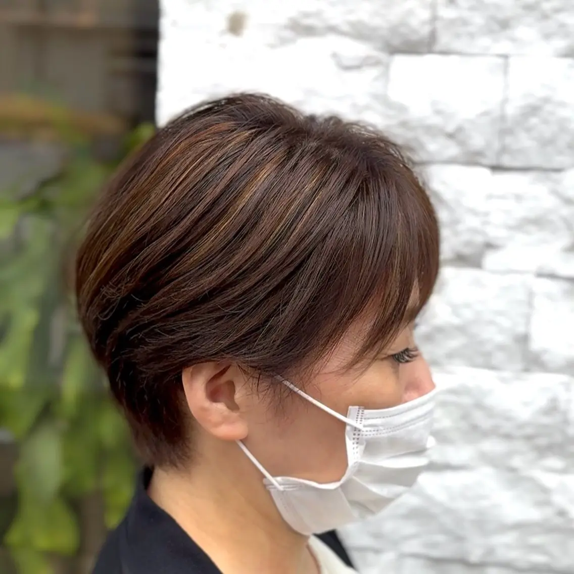 ショート カラー ヘアアレンジ ショートヘア カット ヘアカラー トリートメント ヘアセット 【白髪ぼかしの匠】 【ショートの極】平野のヘアスタイル