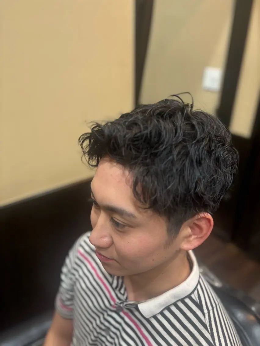 パーマ メンズ ⠀ まりんのヘアスタイル