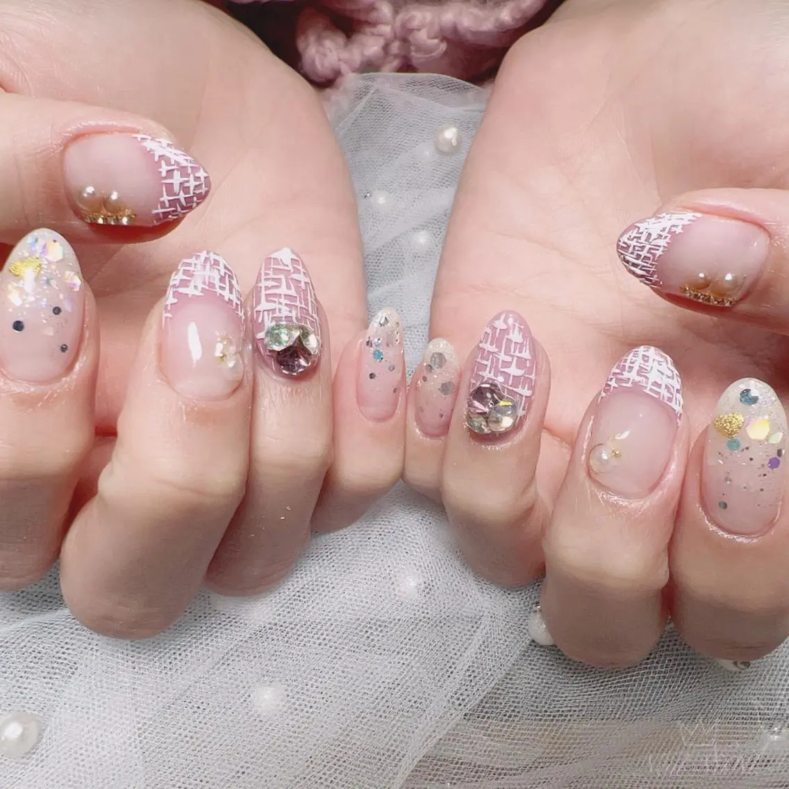 ショート カラー ネイル ピンクカラー ピンク Nail NaNaのネイルデザイン