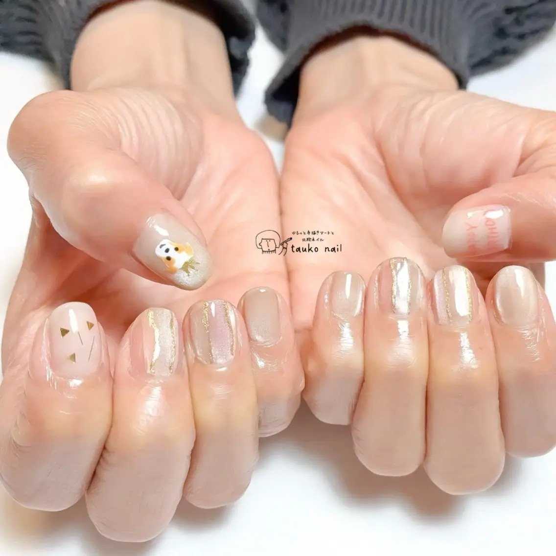 ネイル ハンドネイル tauko nailのネイルデザイン