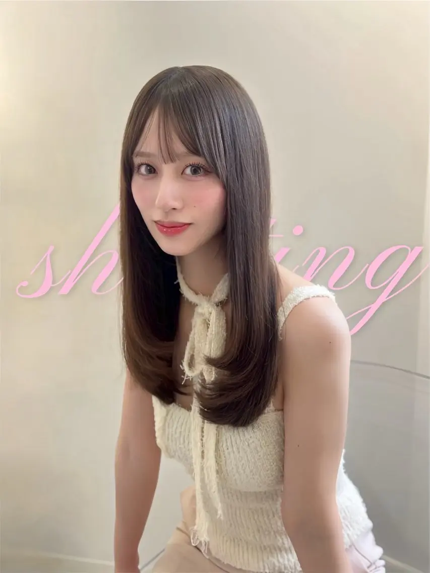 【🪞ミニモ限定🪞】盛れる前髪カット➕前髪ストレートの写真