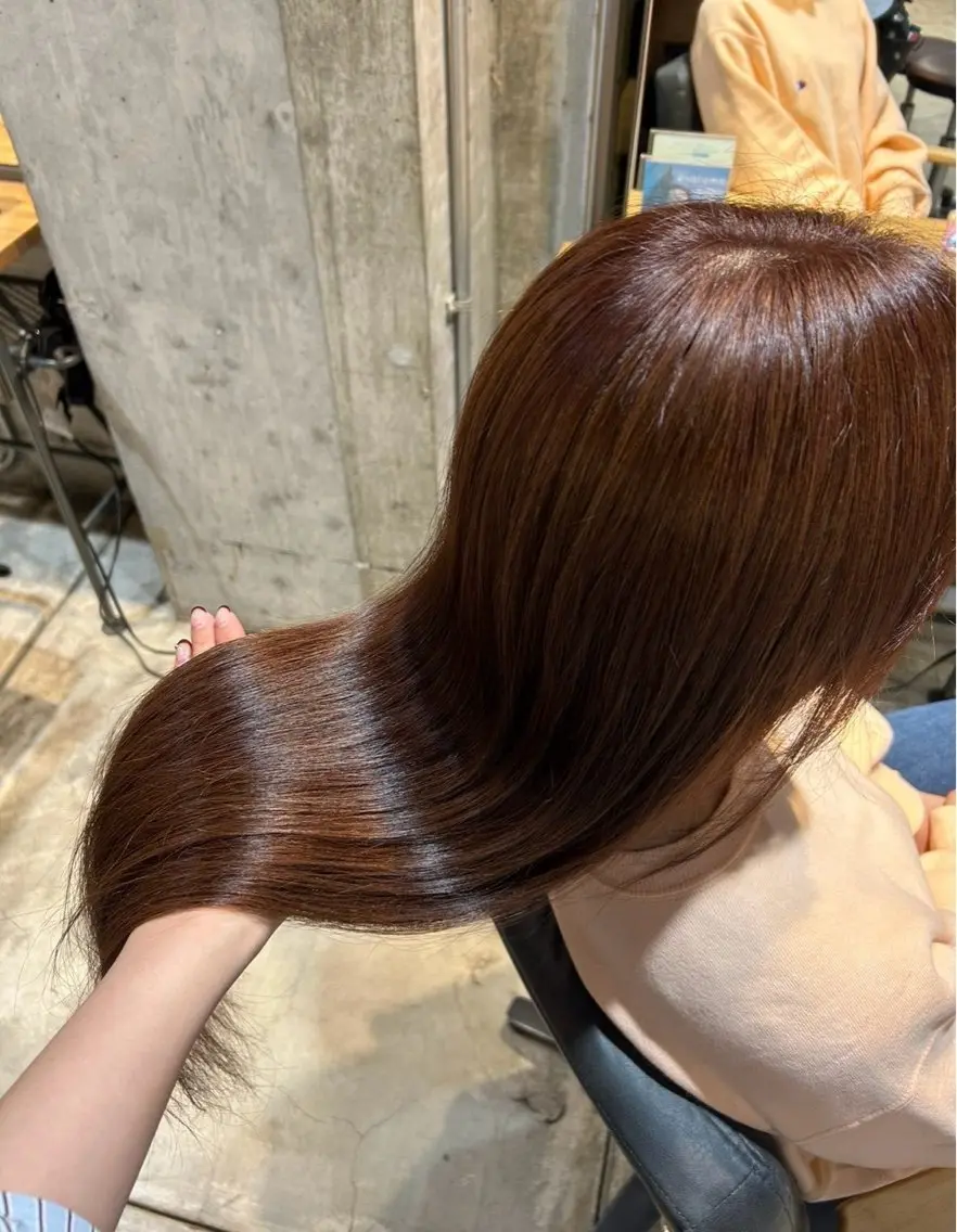 ロング カラー ヘアカラー 蓮沼 星弥のヘアスタイル