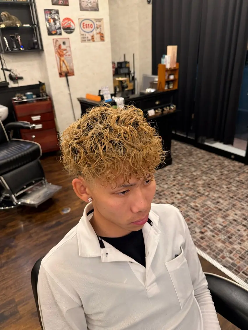 🔥 メンズロングパーマモデル募集（特殊パーマ不可)の写真