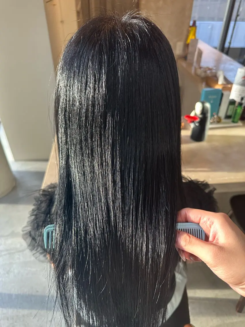 ロング RINO‎🤍🎀 𝑏𝑒𝑙𝑡𝑎のヘアスタイル