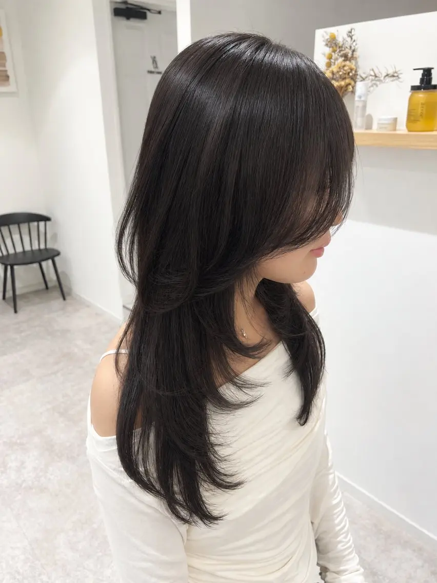 セミロング レイヤーカット カット Amy🎀桐山/レイ ヤー/パリジェンヌのその他イメージ
