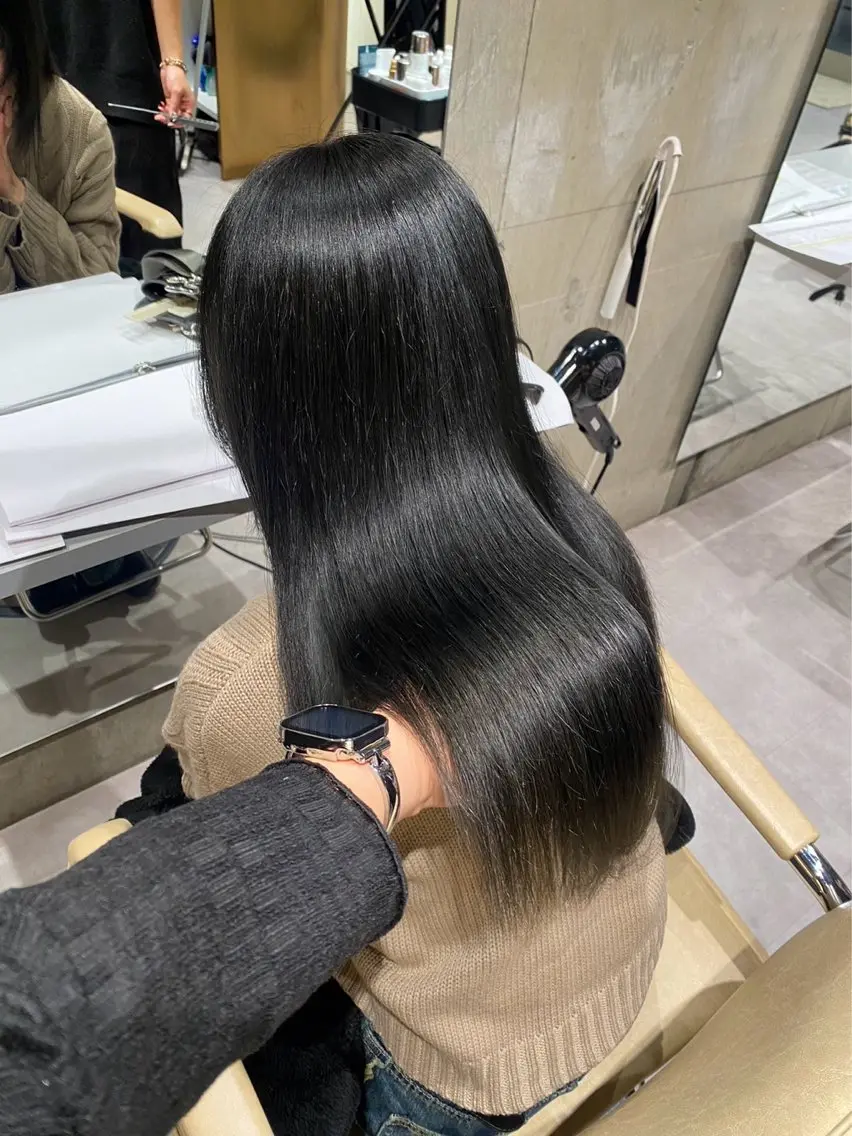 ロング トリートメント 無料ショートモデル 募集中❗️秋山ひらいのヘアスタイル