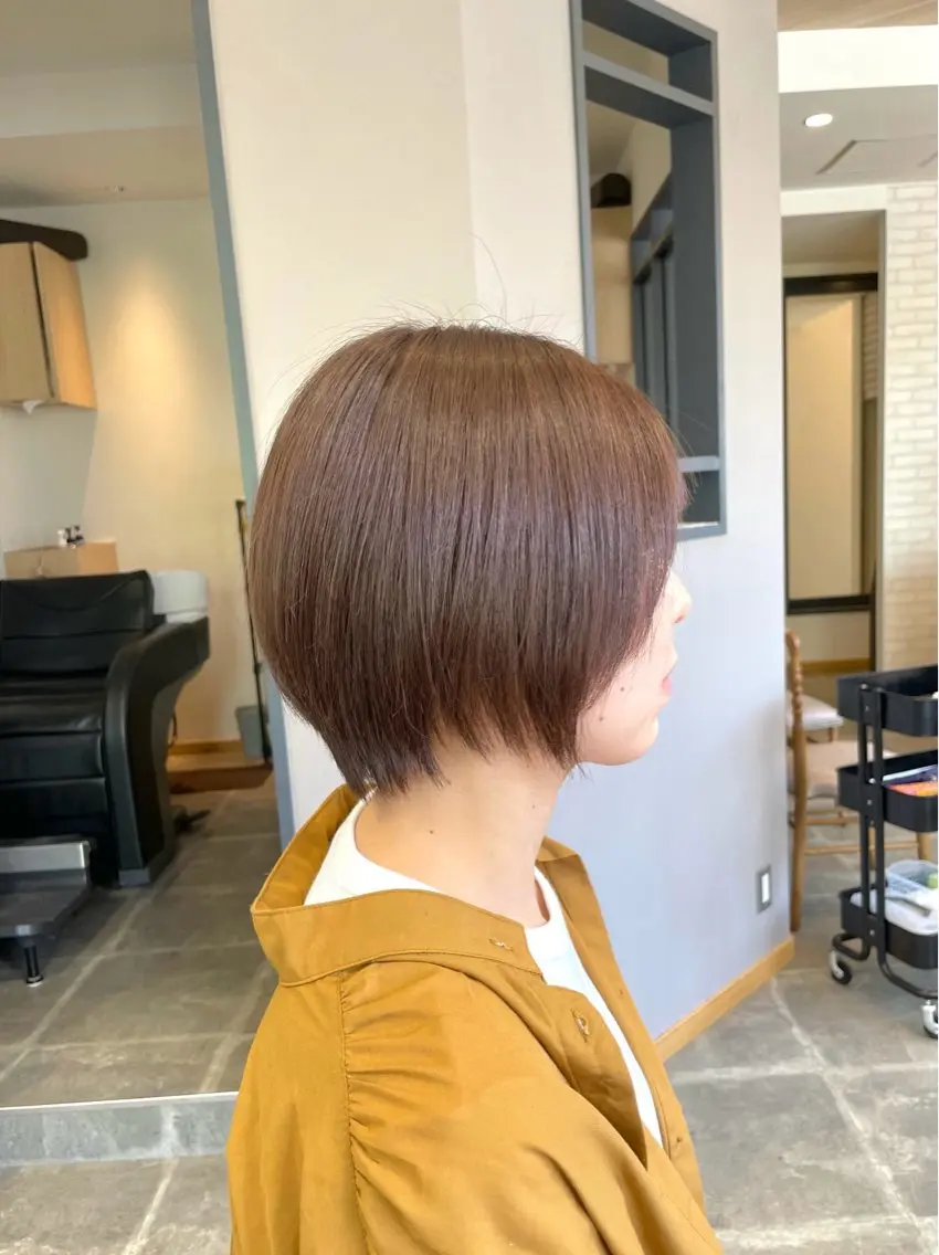 ショート 西村 れいのヘアスタイル
