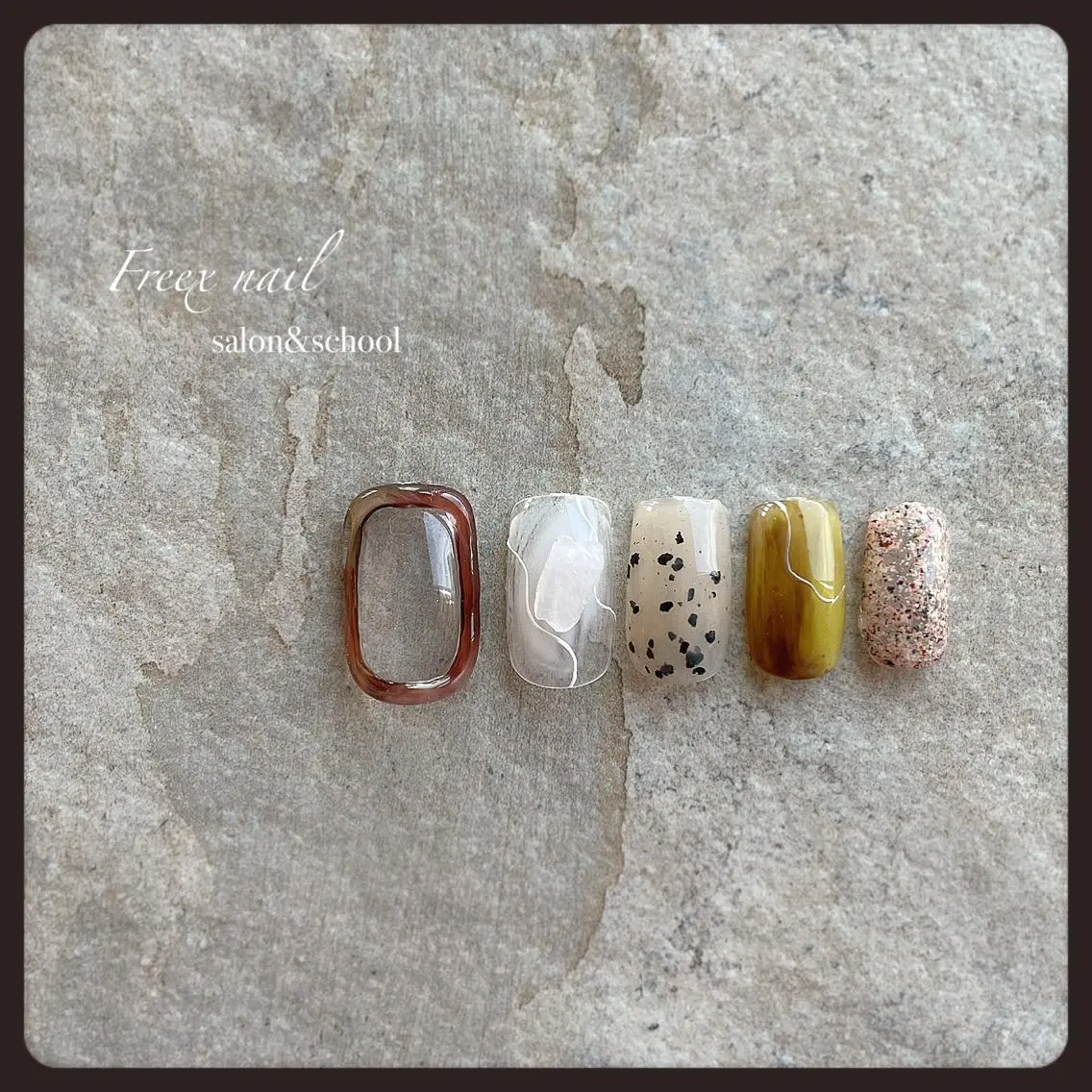 ネイル ハンドネイル ハンドケア freex nail /ニュアンス/個性派のネイルデザイン