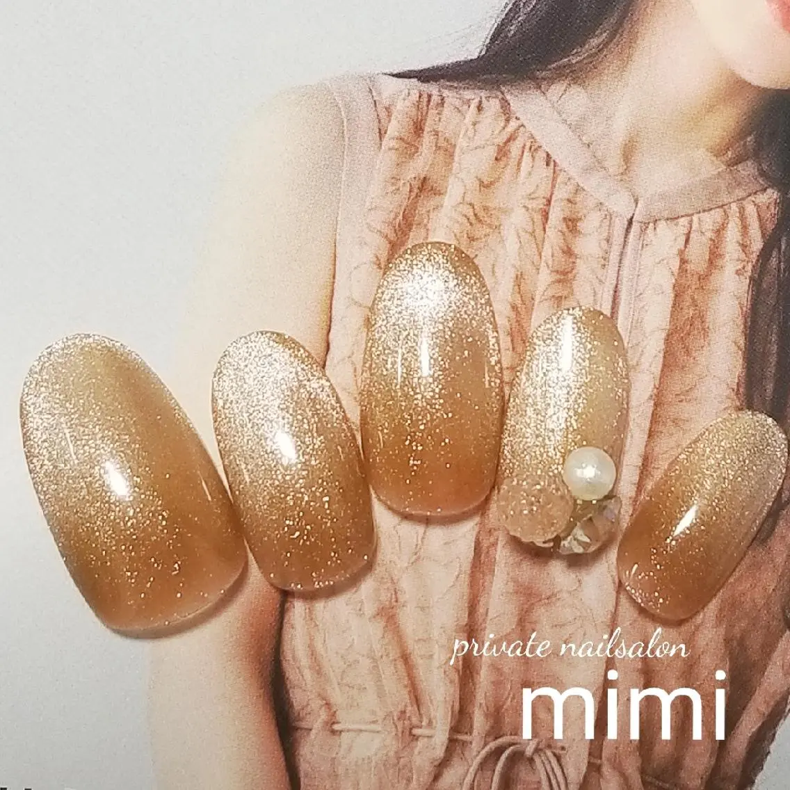 ネイル マグネットネイル 博多ネイル ｍｉｍｉのネイルデザイン