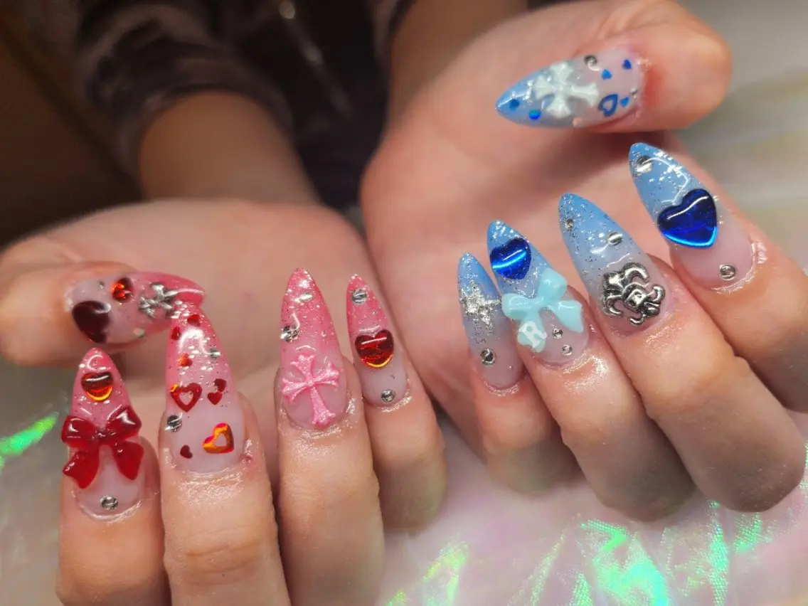 ネイル ハンドネイル 💜bora .のネイルデザイン