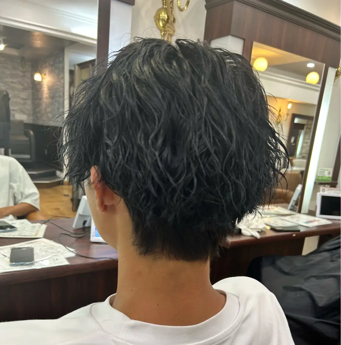 パーマ メンズ メンズパーマ ツイストスパイラルパーマ スパイラルパーマ ✨透明感カラー✨ 大和のヘアスタイル