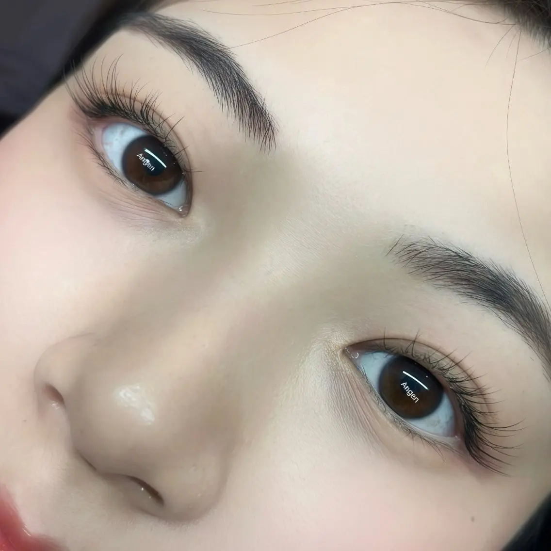 マツエク・マツパ ナチュラル Angelie Reina ♥🧸のマツエク・マツパデザイン