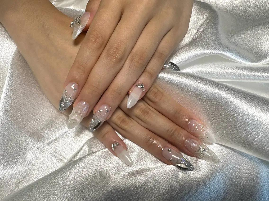 ネイル 長さ出し Lile'a nailのネイルデザイン