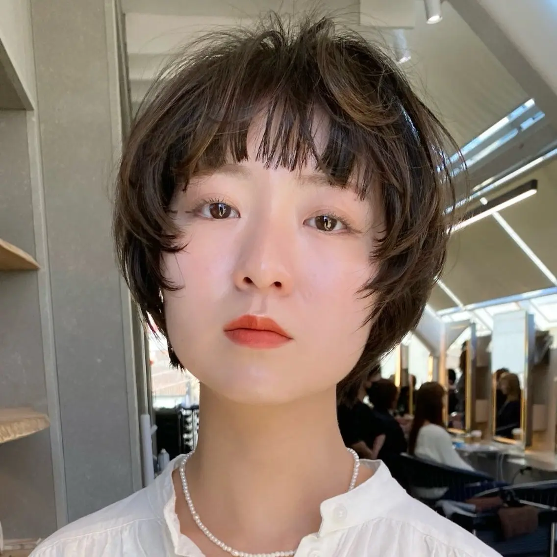 【🌷💫人気No.1💫🌷】似合わせカット➕パーマ➕トリートメント✨ショート/ボブ/マッシュ/丸み/ニュアンスの写真