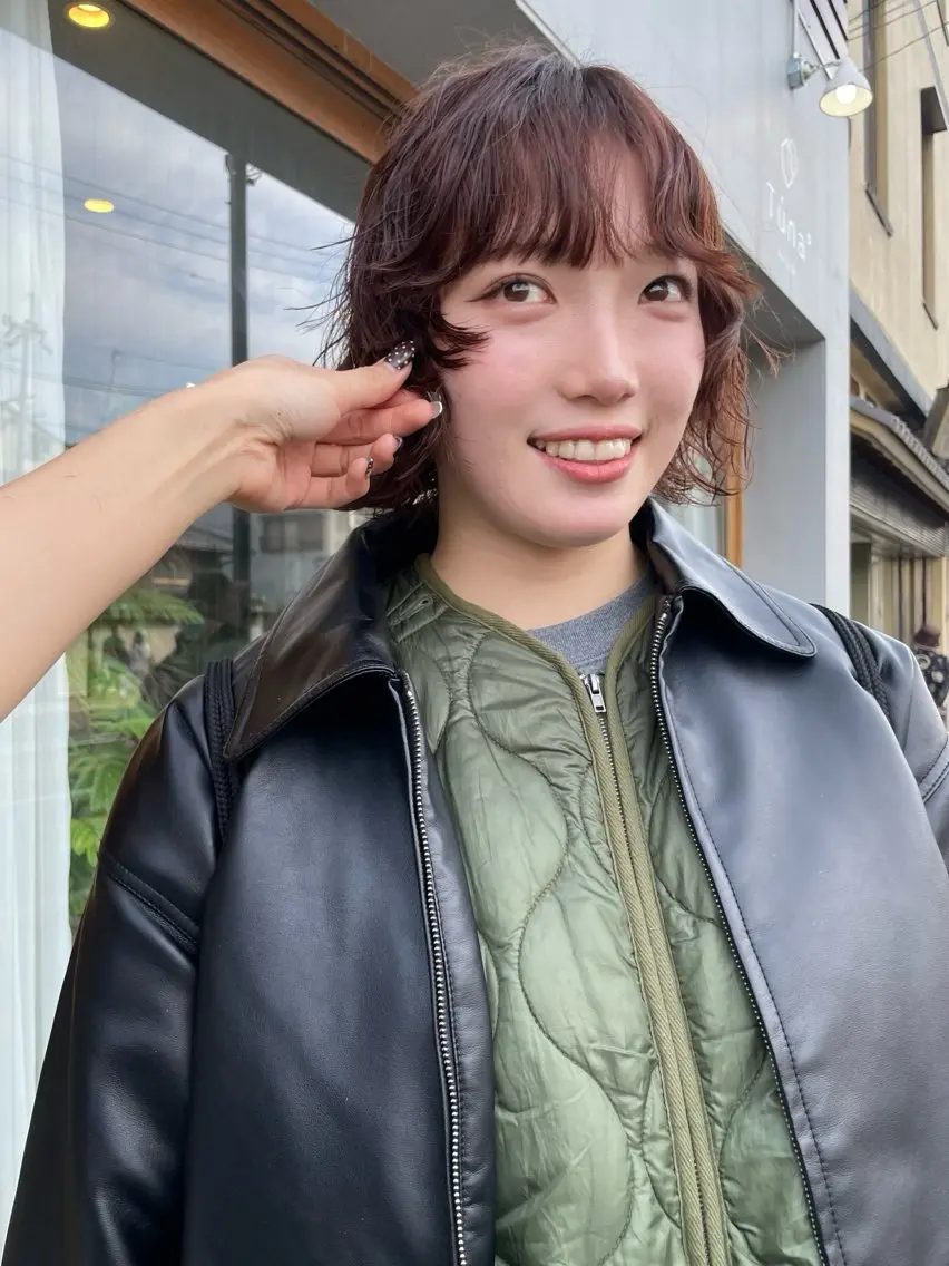 パーマ 中村 玲音のヘアスタイル