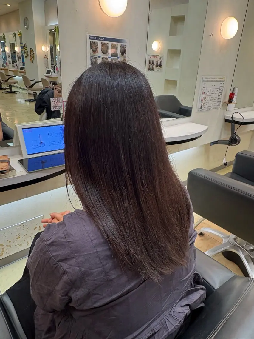ロング カラー ヘアカラー 💙眞榮田 純花💙のヘアスタイル