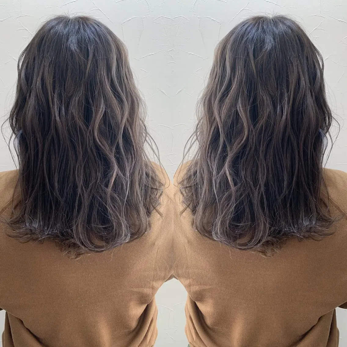セミロング アッシュ カット ヘアカラー トリートメント お悩み、似合わせ提案 将真のヘアスタイル