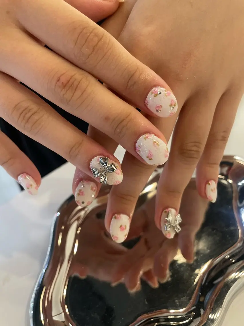 ショート ハンドネイル LBnail.sae /おえかきネイルのネイルデザイン