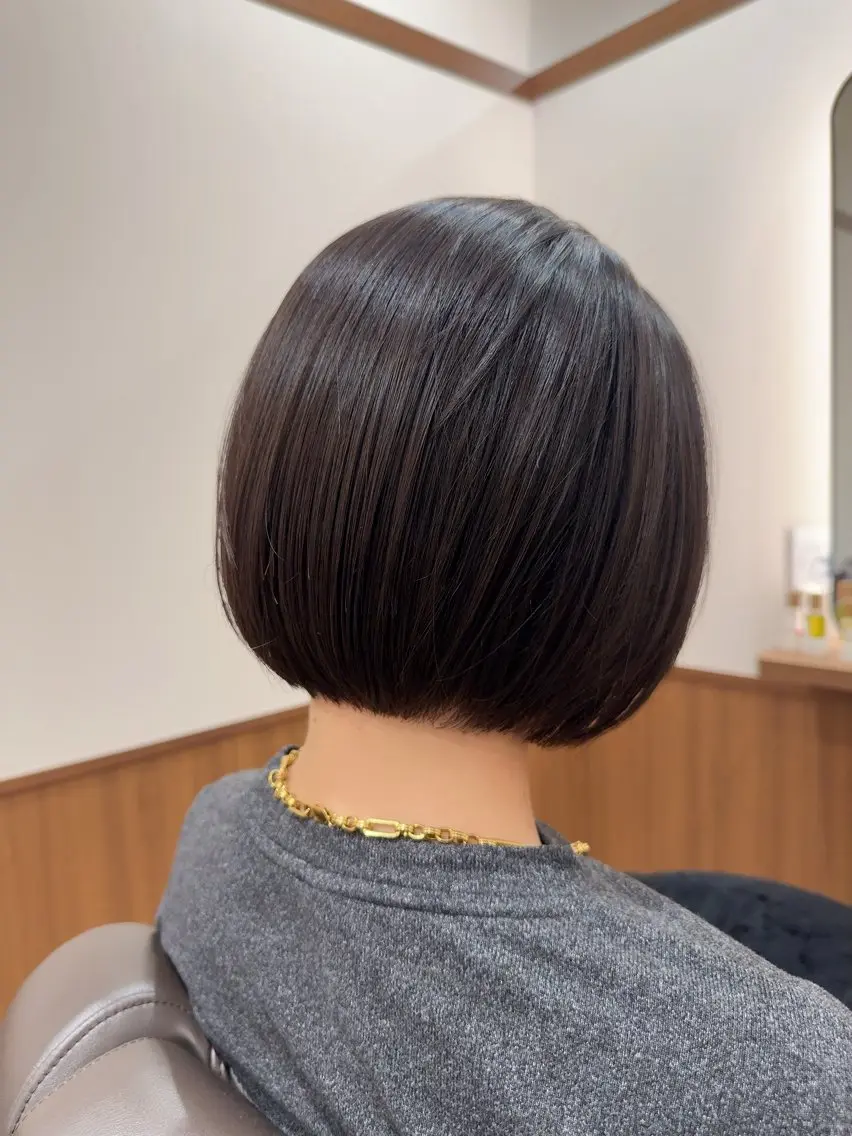 ショート ボブ 佐々木陸斗 ショート&メンズのヘアスタイル