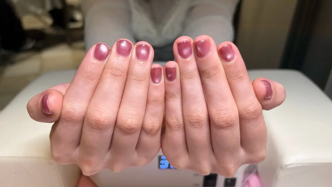 ネイル マグネットネイル ハンドネイル 【ROA】 kaho✩.*˚のネイルデザイン