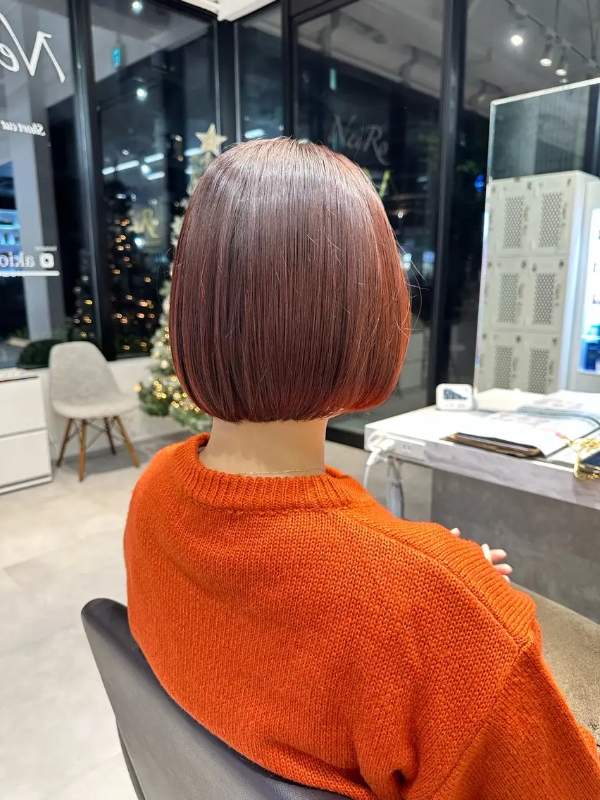 ミディアム カット あさひ かなのヘアスタイル