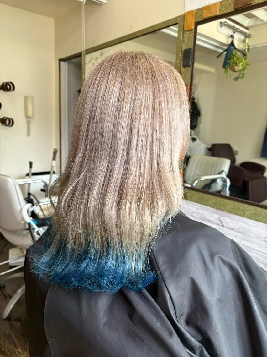 カラー ヘアカラー 渡辺 健太のヘアスタイル