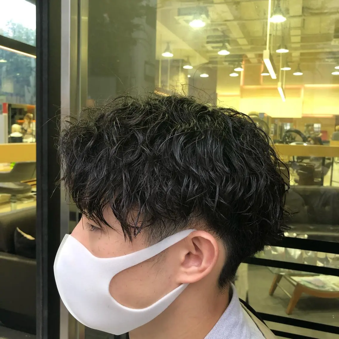 パーマ メンズ カット パーマ ヘアセット メンズ特化 古賀陸斗のヘアスタイル