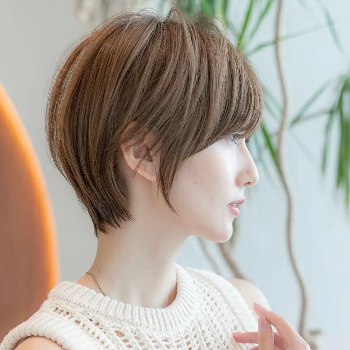 ショート カラー カット ヘアカラー トリートメント 【渋谷】ボブ・ レイヤーボブ特化✂︎のヘアスタイル