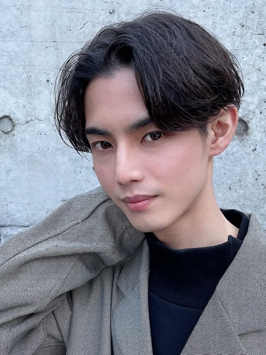 パーマ メンズ カット パーマ [メンズパーマ特化] 棚橋大翔のヘアスタイル