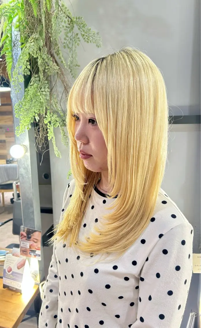 セミロング レイヤーカット 【ブリーチモデル募集 】高橋航大のヘアスタイル