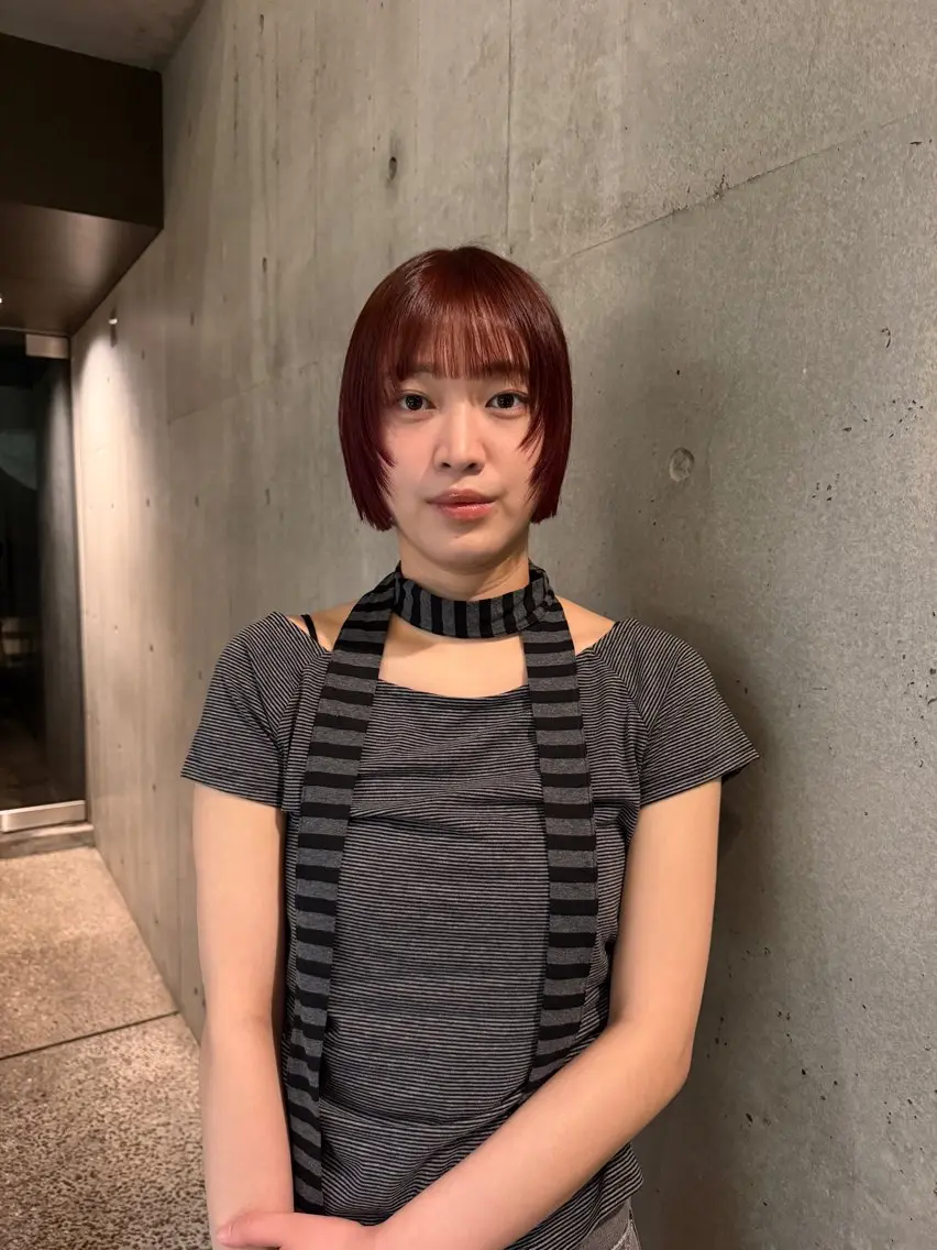 ショート カット ヘアカラー ボブパーマ🥣KON コンナツミのヘアスタイル