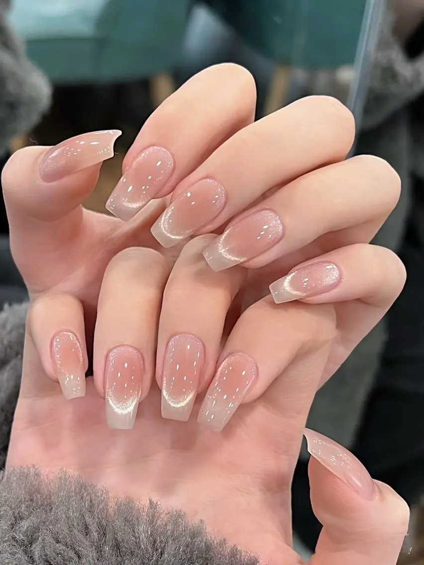 ワンホン🎀チックネイル&マグネットフレンチの写真