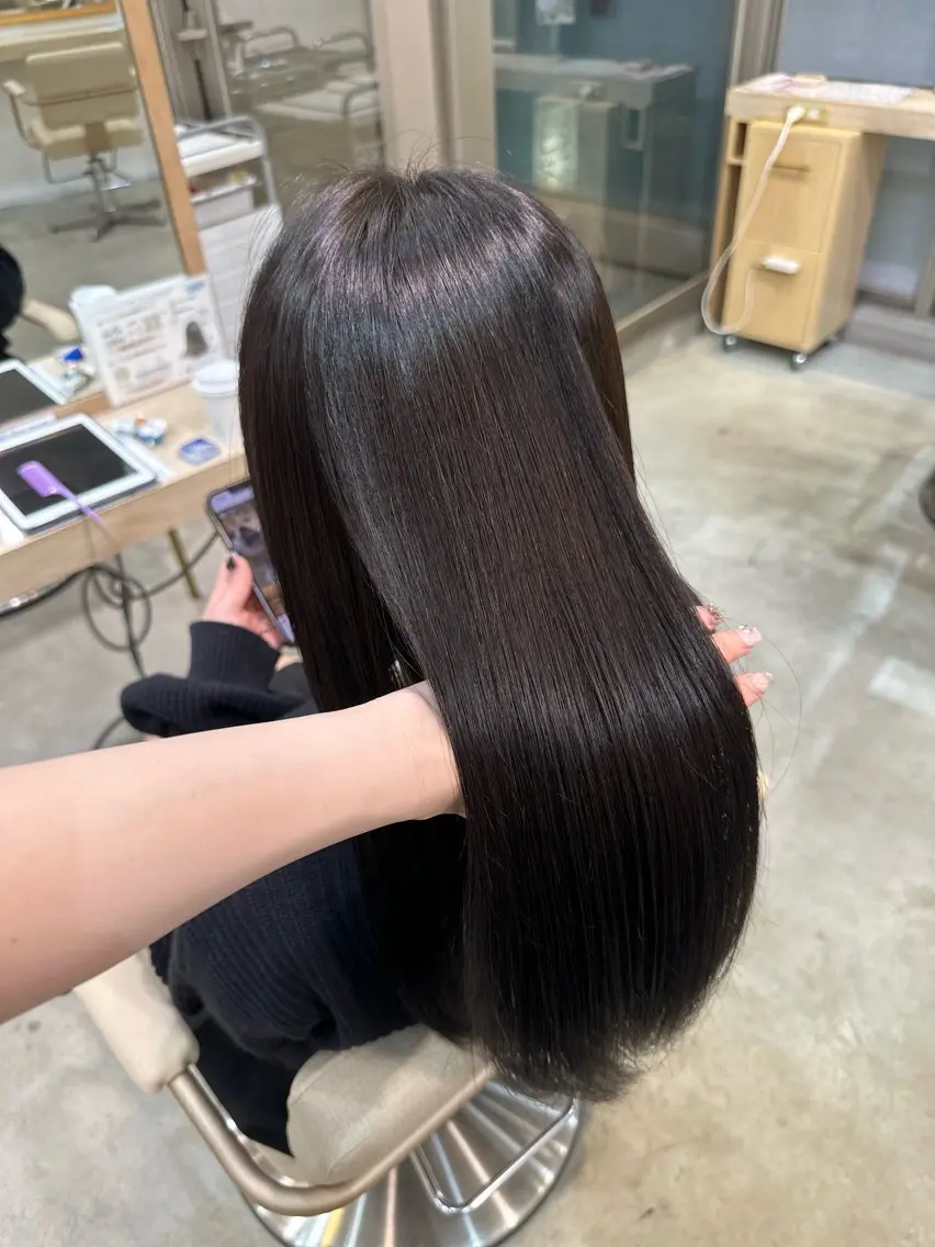 【⚠︎土曜日🆖】🍒カット＋Aujua 4stepトリートメント🍒（超音波付き！）の写真