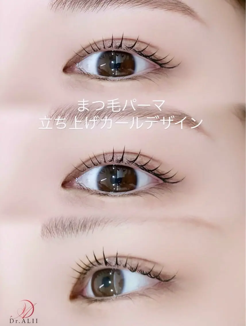 マツエク・マツパ ナチュラル 一重×まつ毛パーマ マツパ Dr.ALII岐南店 🫧 鈴村のマツエク・マツパデザイン