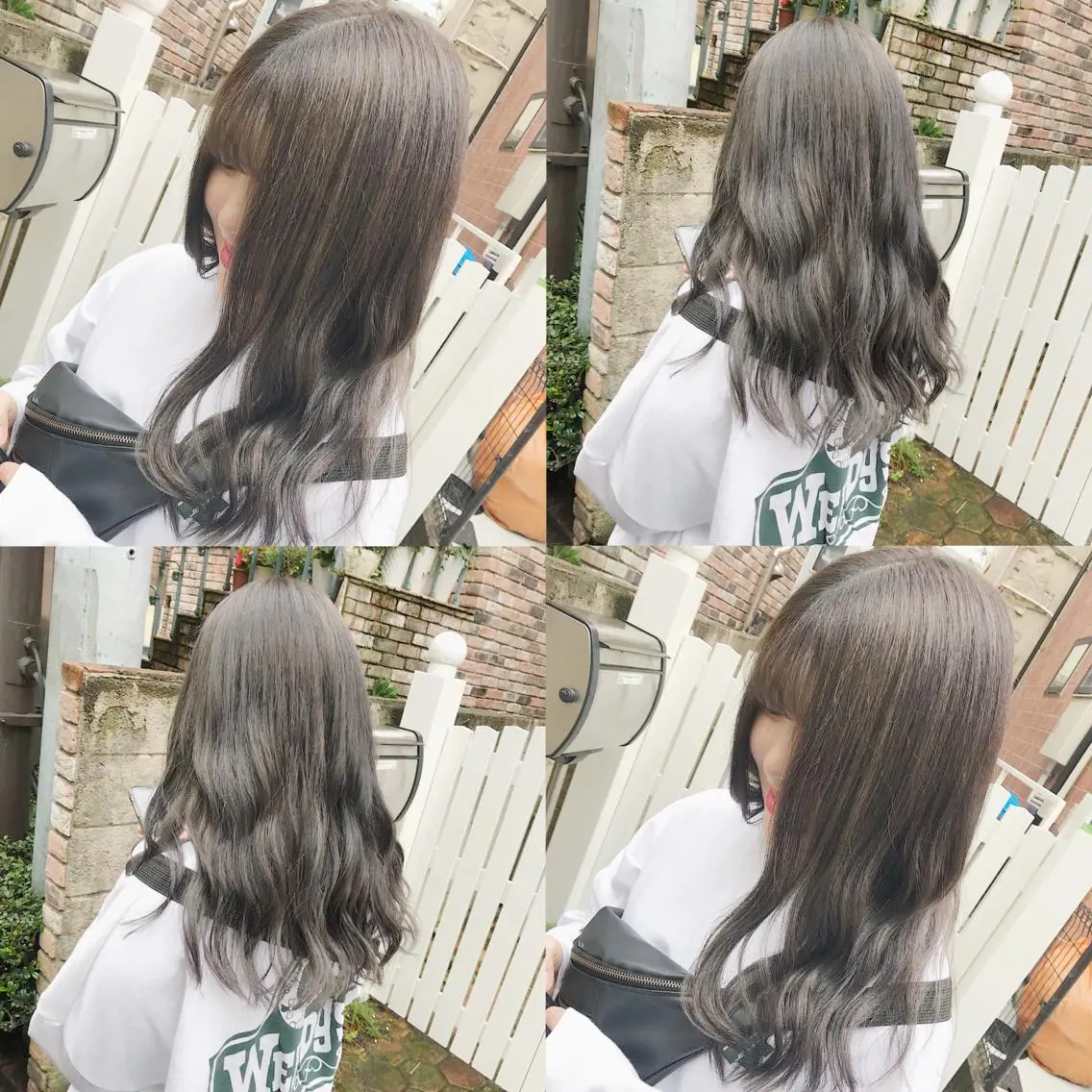 セミロング カラー ヘアアレンジ ヘアカラー トリートメント TAKUMAブリーチ /切りっぱなし🪽のヘアスタイル