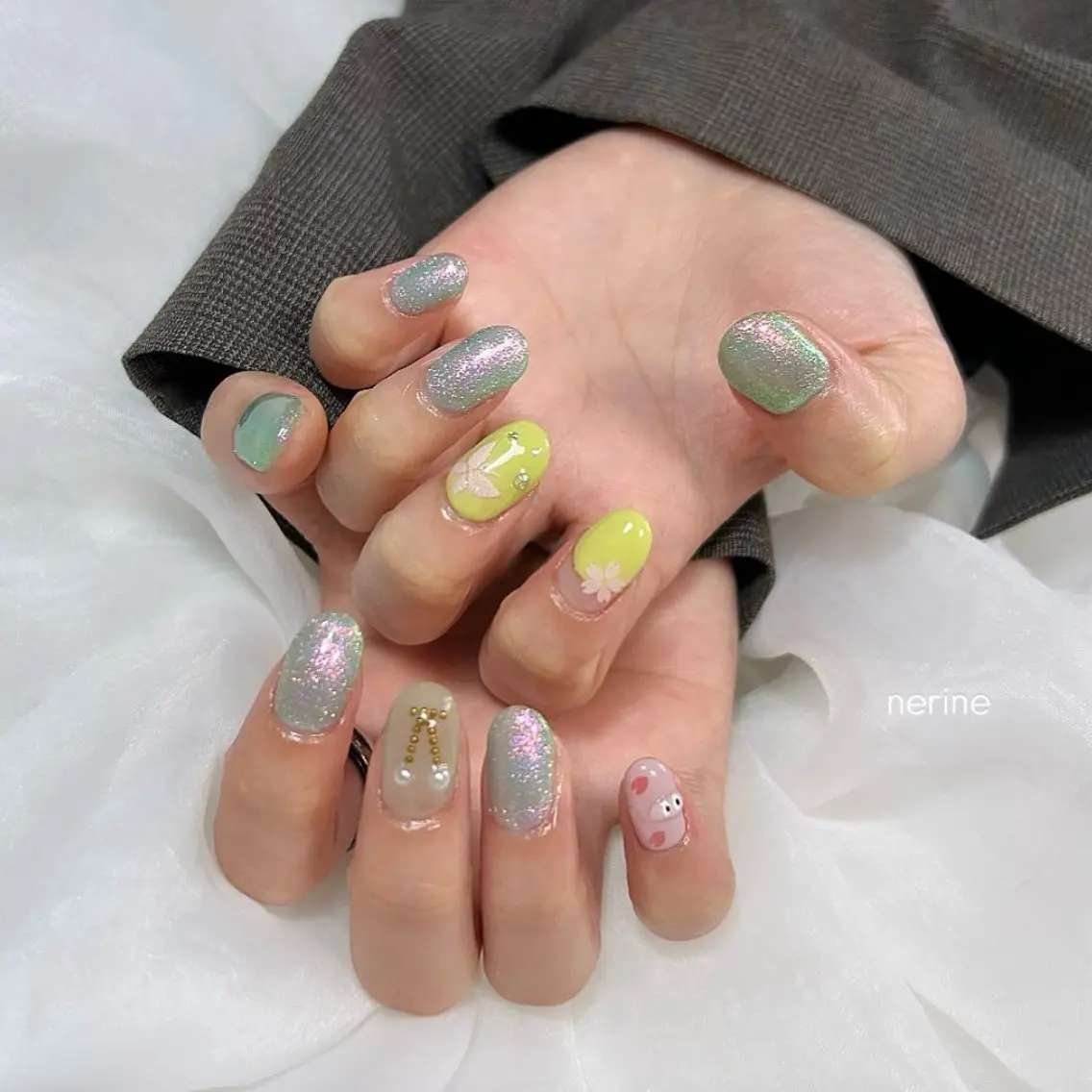 ネイル ハンドネイル nail salon nerineのネイルデザイン