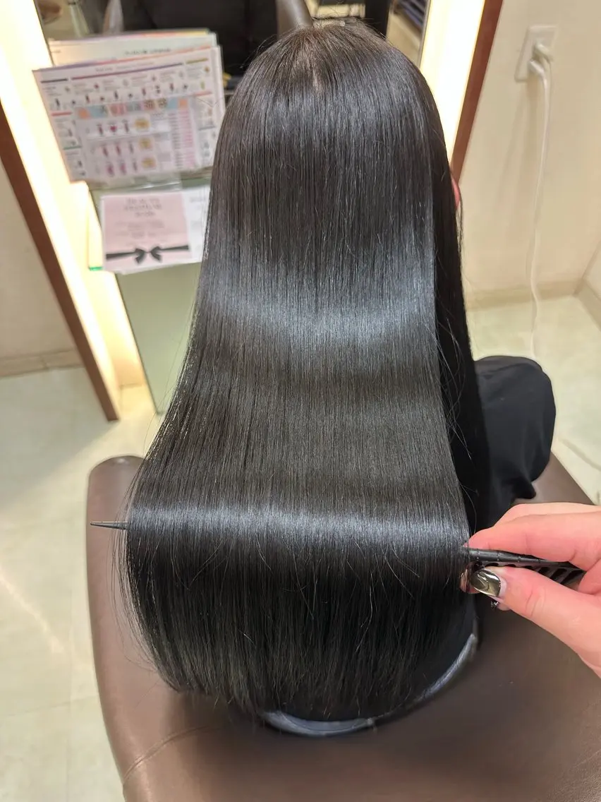 ロング カラー 髪質改善 三宅 壱輝のヘアスタイル