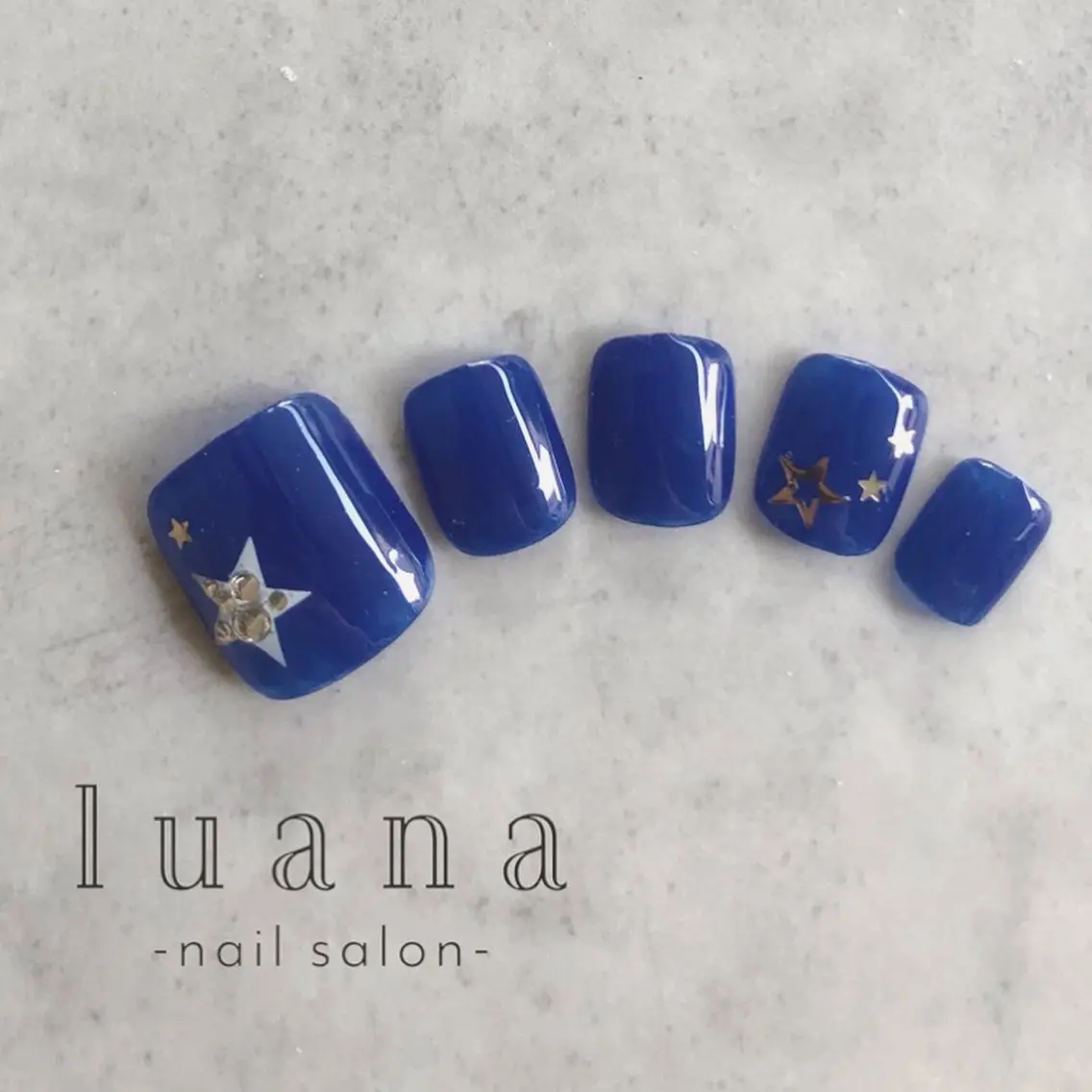 ネイル フットネイル ジェルネイル luana ネイルサロンのネイルデザイン