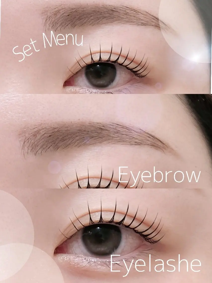 新規✴️まつげパーマ上/➕️眉スタイリング✂️の写真