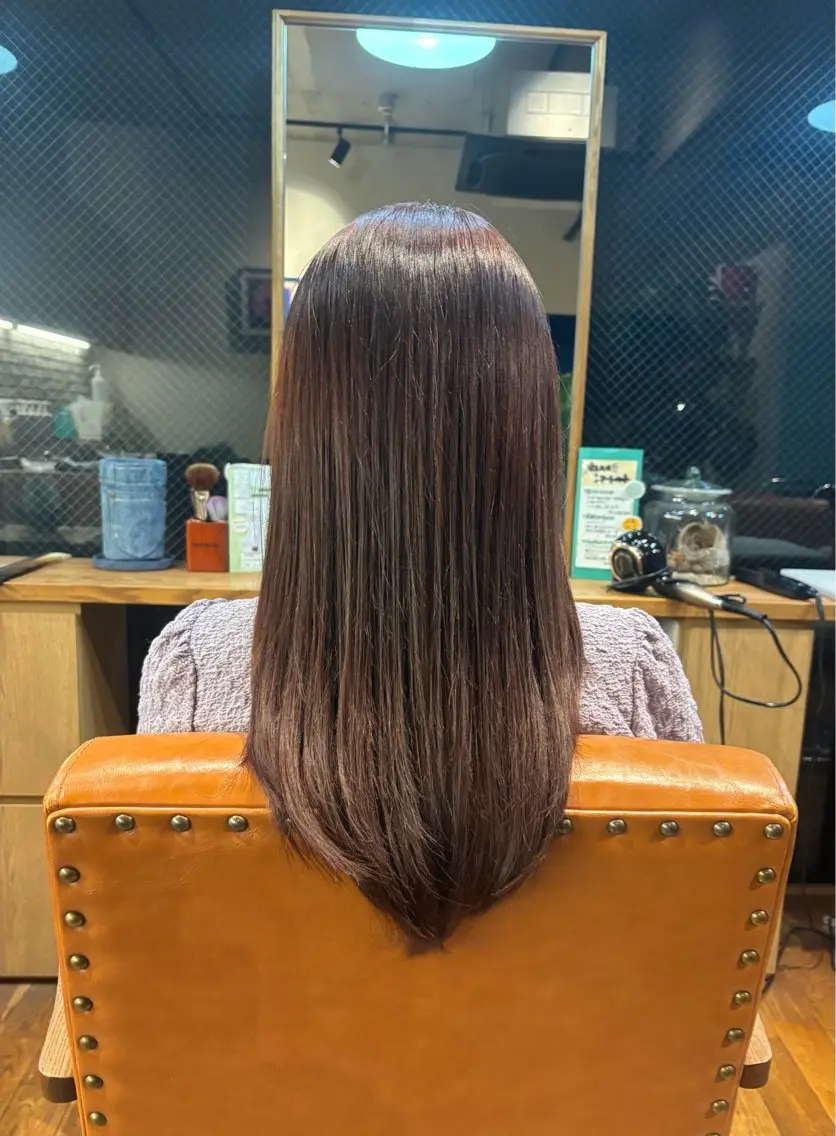 カラー ヘアカラー 💙Unique💙 すずなのヘアスタイル