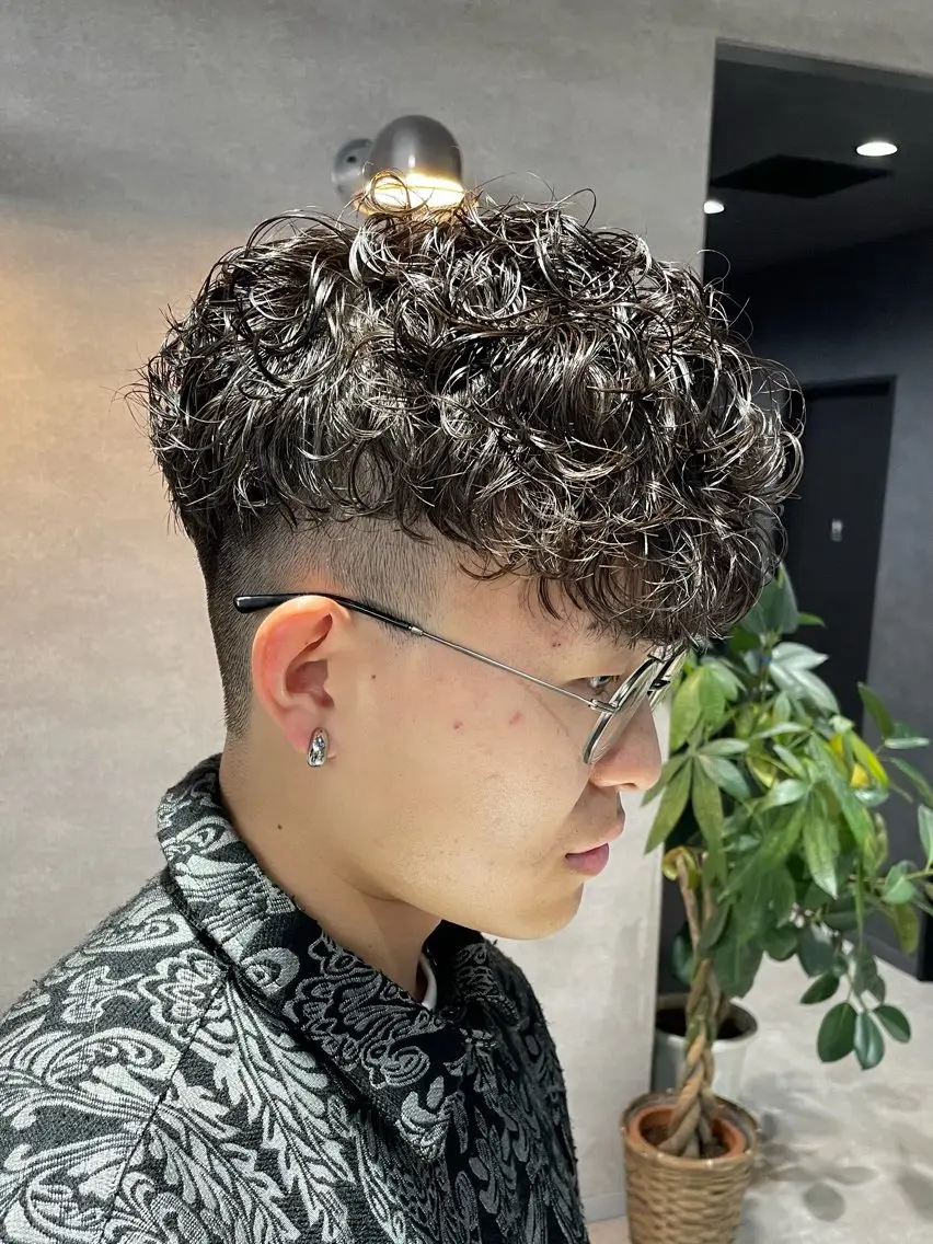 パーマ ヘアアレンジ メンズ カット パーマ 💎メンズ特化💎 tomokiのヘアスタイル