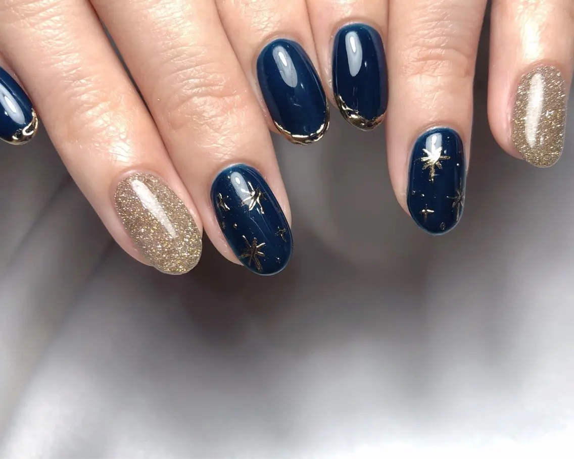 ネイル 冬ネイル クリスマス ハンドネイル saki_ nail heronのネイルデザイン