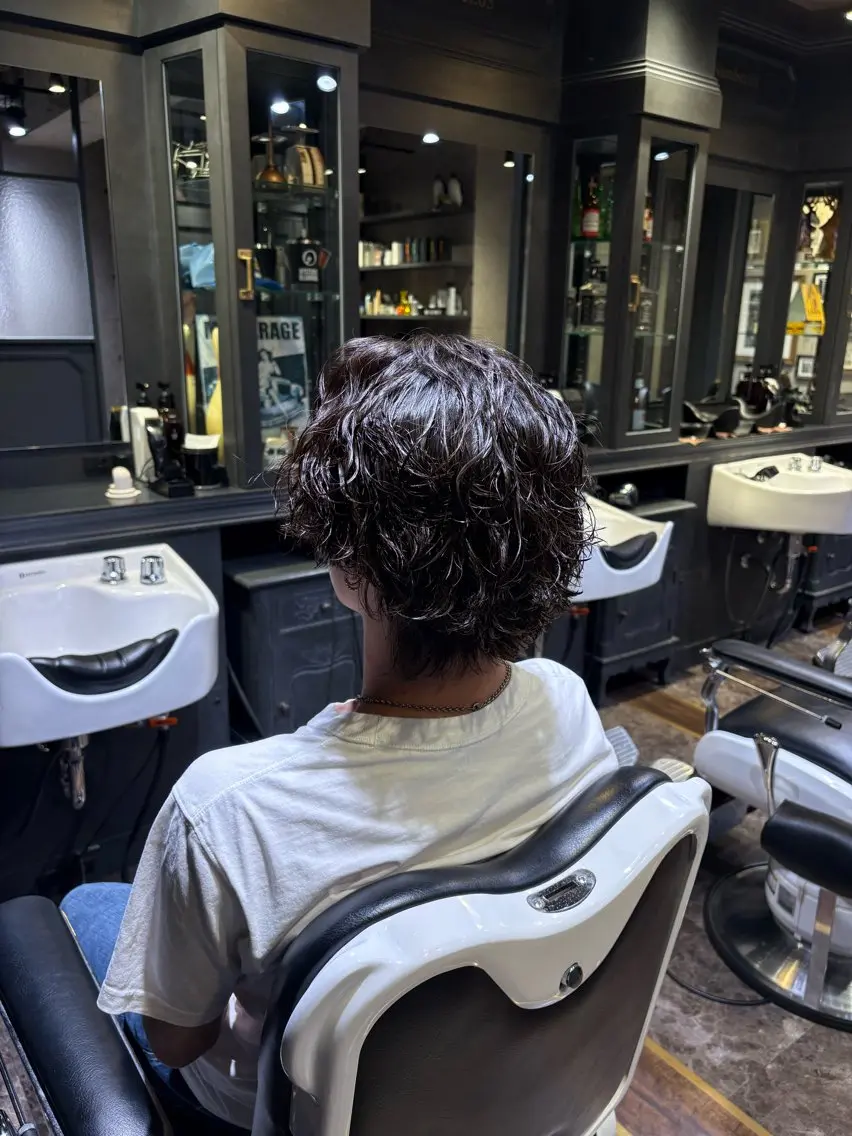 パーマ メンズ パーマ メンズ　新百合ヶ丘 HIBIKIのヘアスタイル