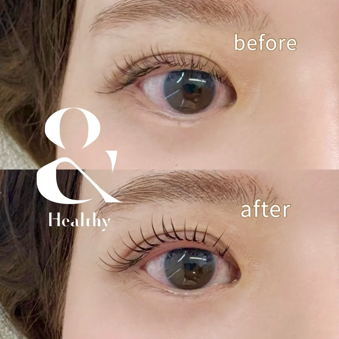 【アンドヘルシー】フラットラッシュ120本/オフ込み※LEDエクステのオフは不可。の写真