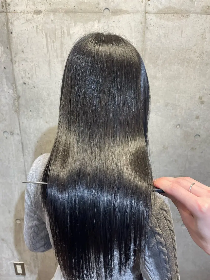 セミロング 縮毛矯正 トリートメント カットモデル募集中/ ASAYAのヘアスタイル