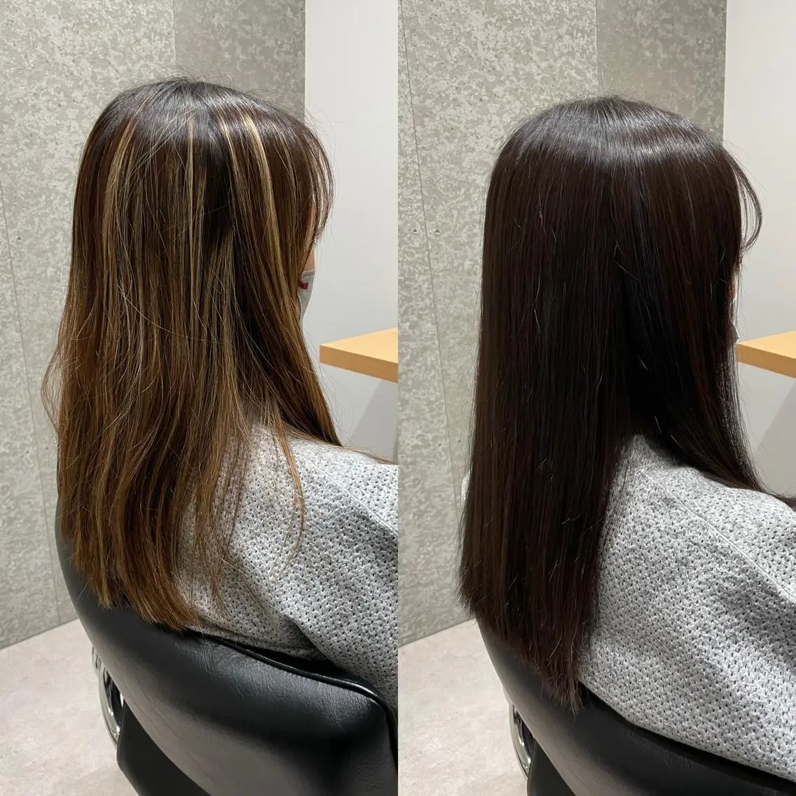 ショート カラー アディクシーカラー エドルカラー グレージュ トリートメント 髪質改善ヘアケア 艶髪特化/上田のヘアスタイル