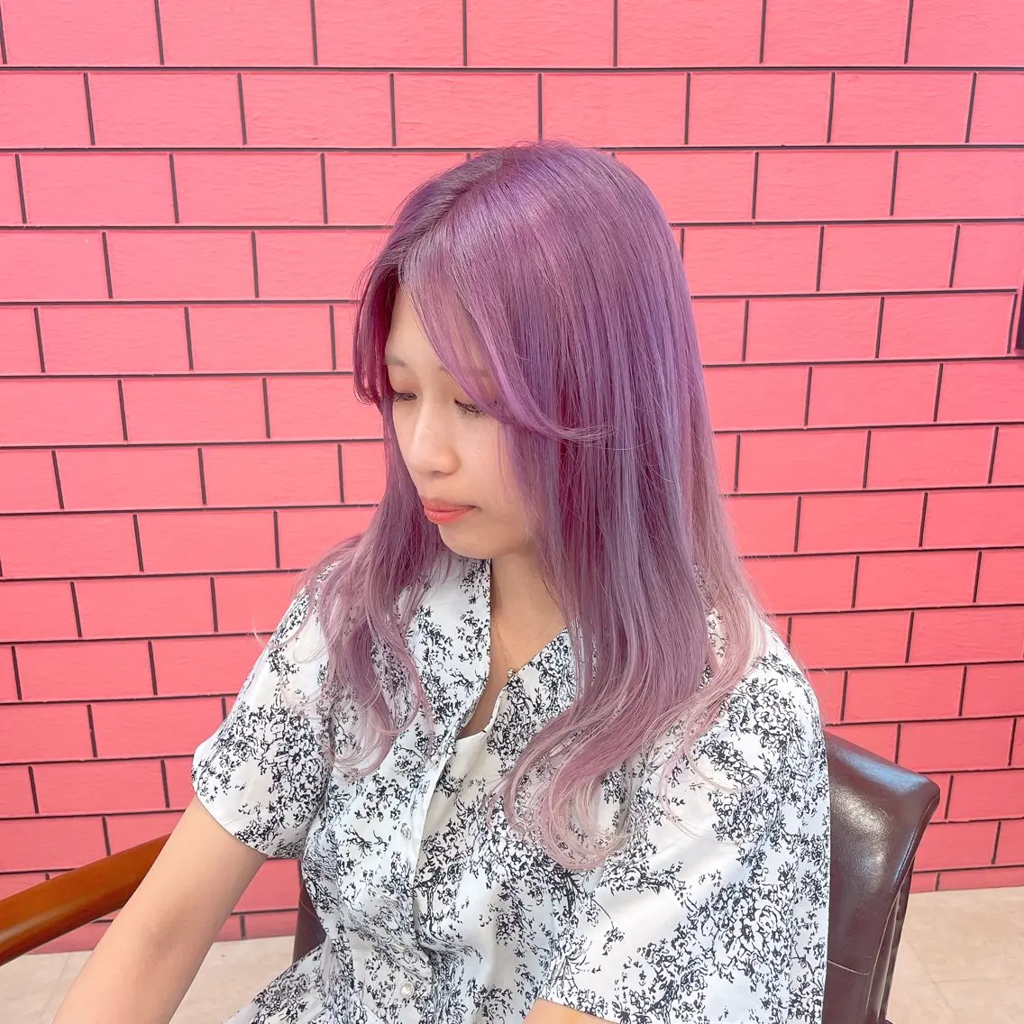 ロング カラー バレイヤージュ ブリーチ ケアブリーチ ダブルカラー イヤリングカラー ヘアカラー トリートメント ブリーチの神 KYONのその他イメージ