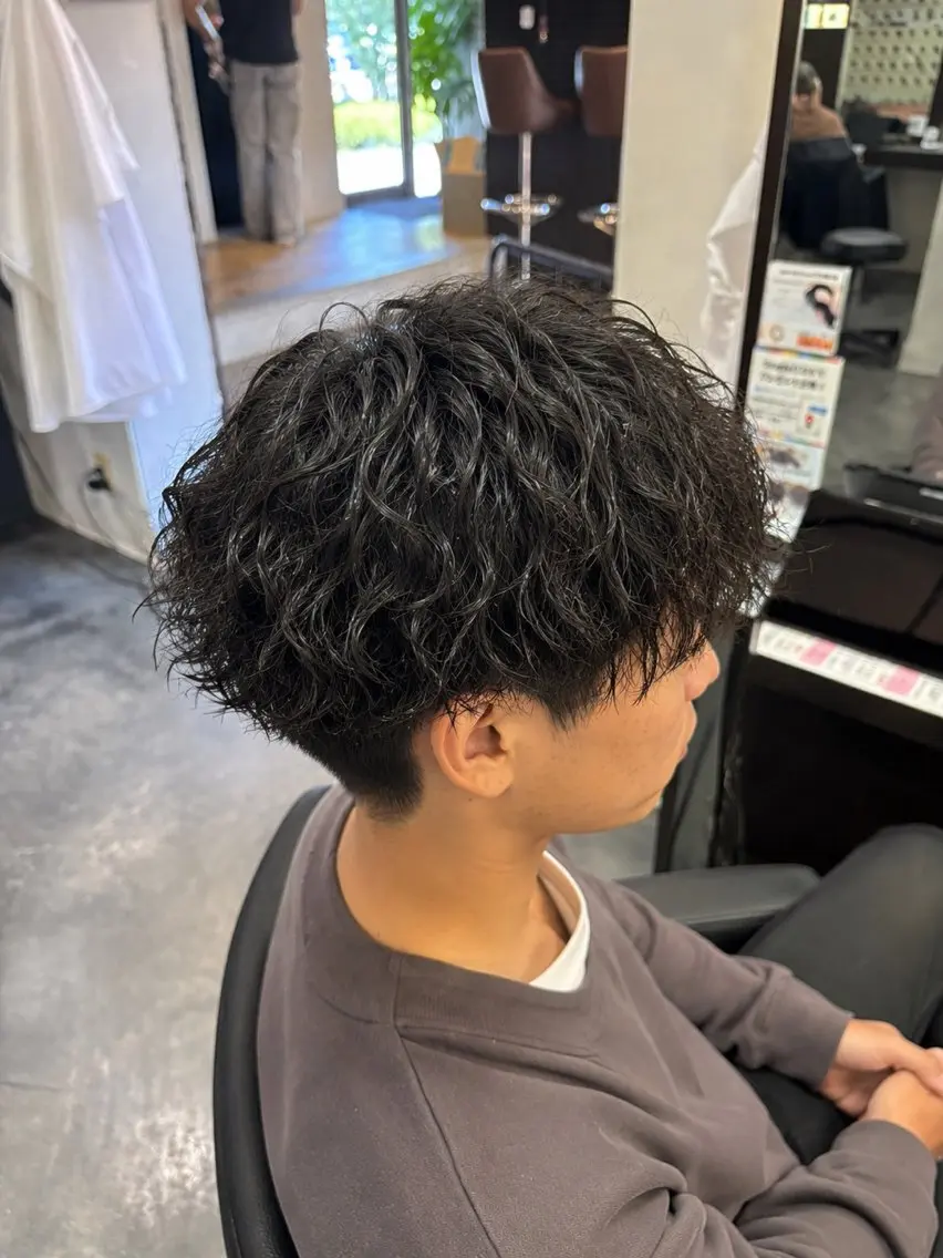 【ご新規様限定クーポン】メンズパーマの写真