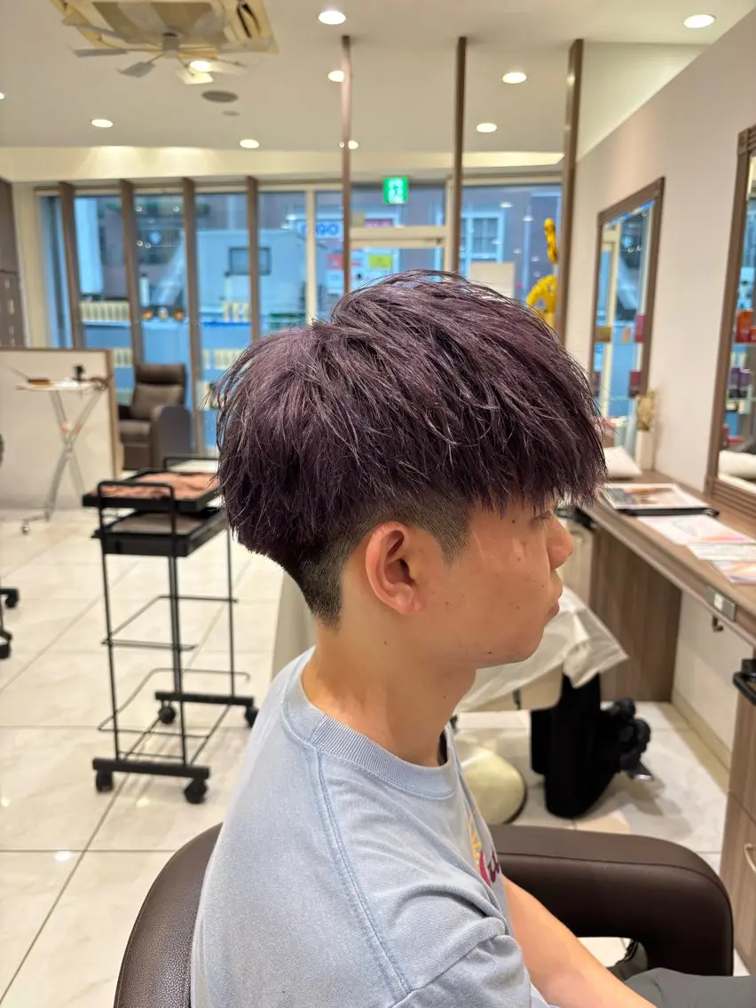 カラー メンズ 山田玲碧 🎀メンズカット🎀のヘアスタイル
