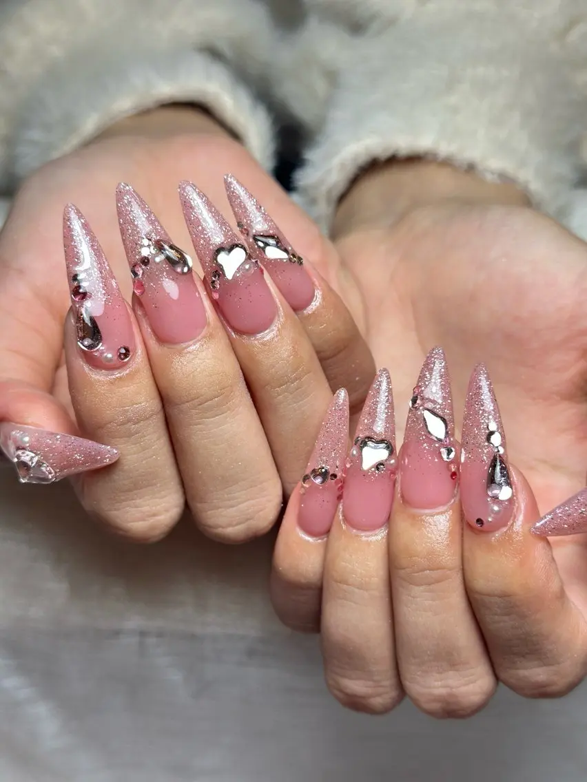 ネイル アートネイル ジェルネイル マグネットネイル ハンドネイル JennNail_ マオのネイルデザイン